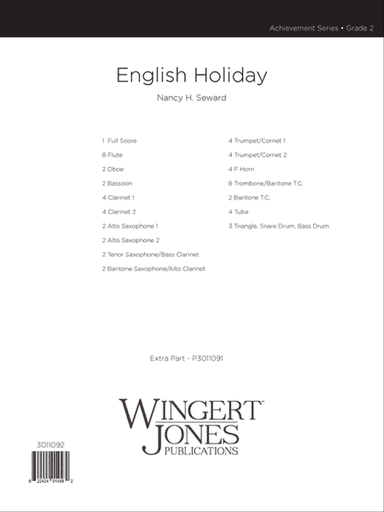 English Holiday - Full Score