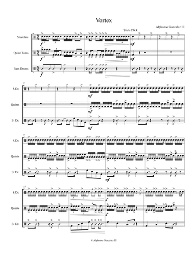 Vortex - Drumline Cadence