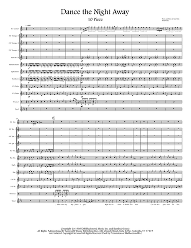 Dance The Night Away