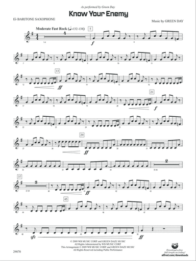 Know Your Enemy: E-flat Baritone Saxophone