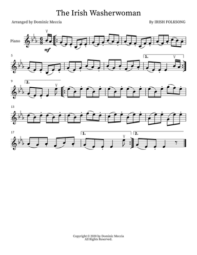 The Irish Washerwoman