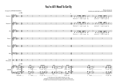 You're All I Need To Get By