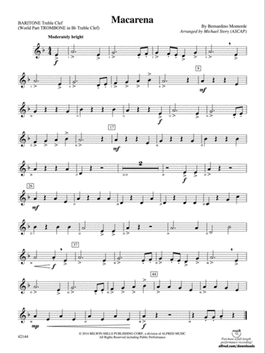 Macarena: Baritone T.C.