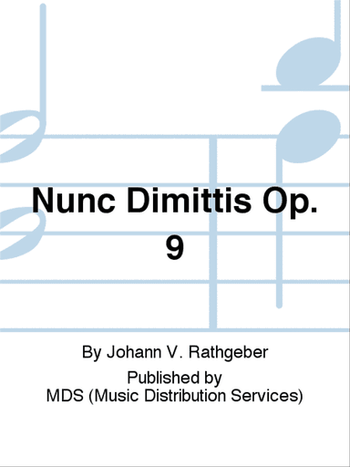 Nunc dimittis op. 9
