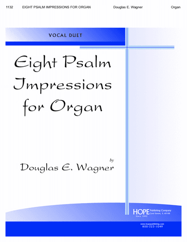 Eight Psalm Impressions for Organ, Vol. I-Digital Download