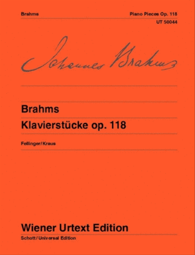 Piano Pieces, Op. 118