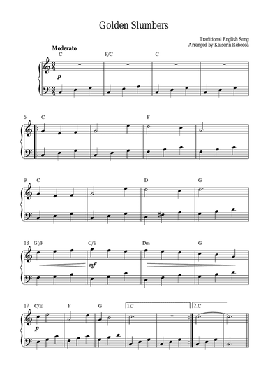 Golden Slumbers