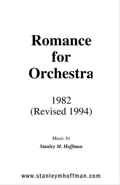 Romance for Orchestra