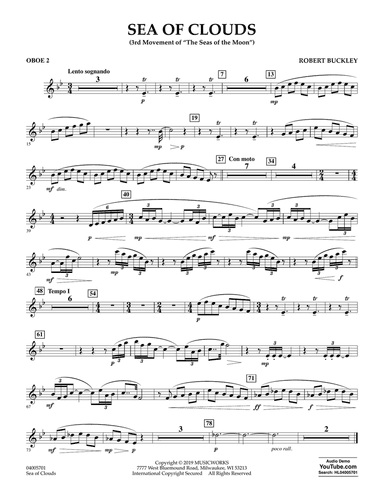 Sea of Clouds - Oboe 2