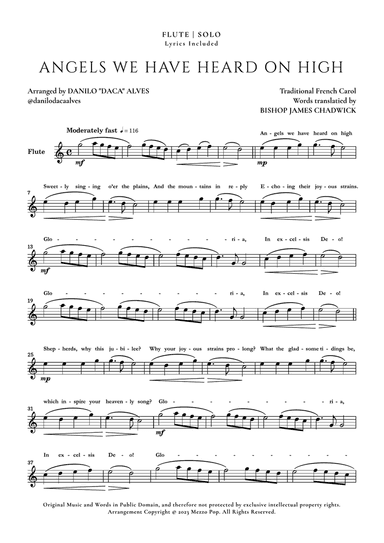 Angels We Have Heard On High