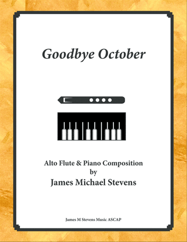 Goodbye October - Alto Flute & Piano