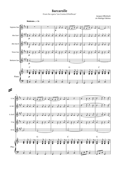 Barcarolle - Belle Nuit, O Nuit D'Amour