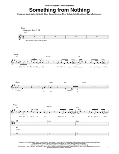 Something From Nothing