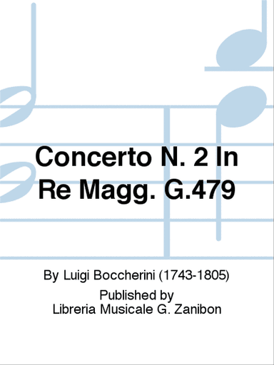 Concerto N. 2 In Re Magg. G.479