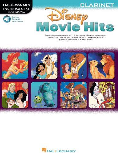 Disney Movie Hits for Clarinet