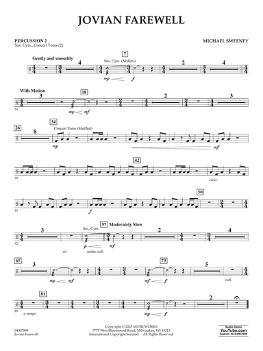 Jovian Farewell - Percussion 2