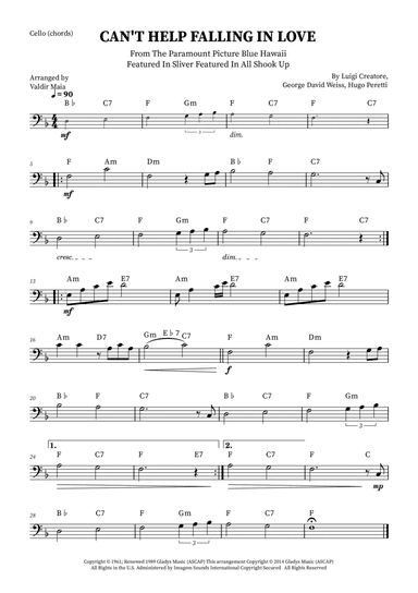 Can't Help Falling In Love