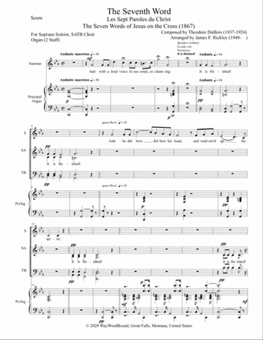 The Seventh Word from the Seven Words of Jesus on the Cross (1867)