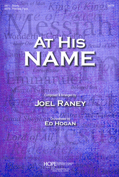 At His Name