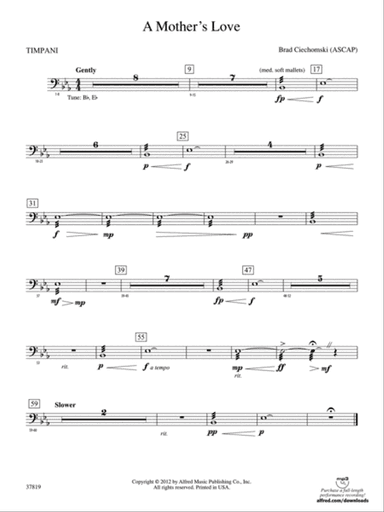 A Mother's Love: Timpani