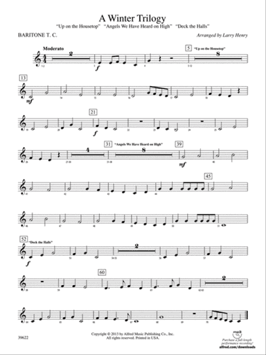 A Winter Trilogy: Baritone T.C.