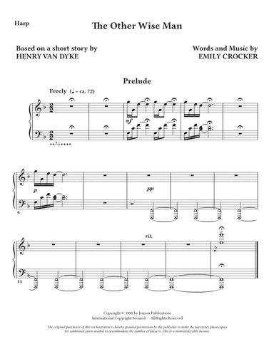 The Other Wise Man - Harp