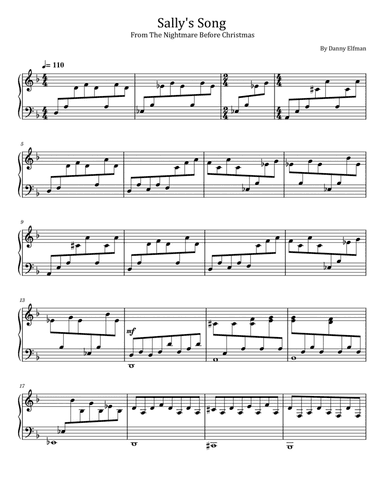 Sally's Song