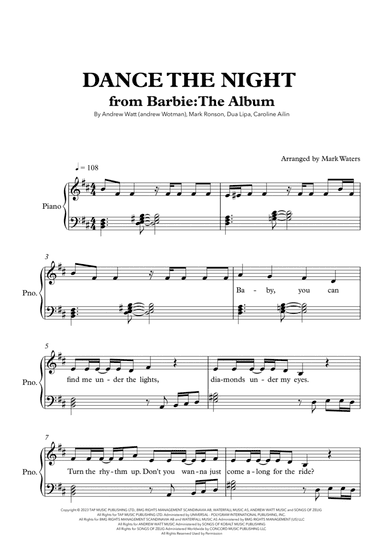 Dance The Night