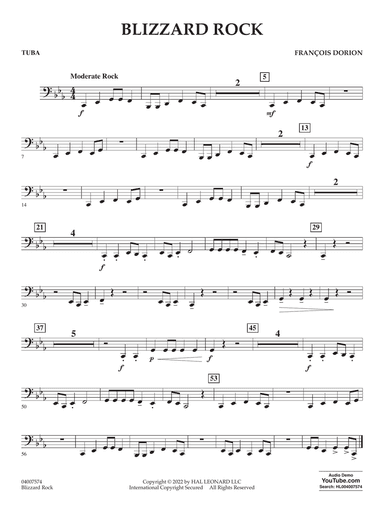 Blizzard Rock - Tuba