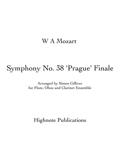 Symphony No. 38 'Prague' Finale