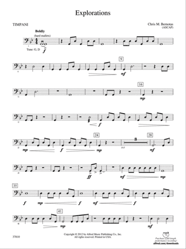 Explorations: Timpani