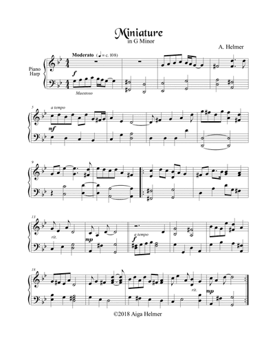 Miniature in G minor