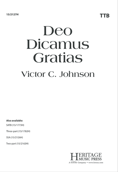 Deo Dicamus Gratias
