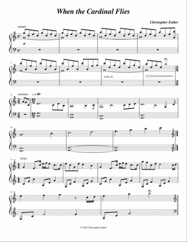 When the Cardinal Flies