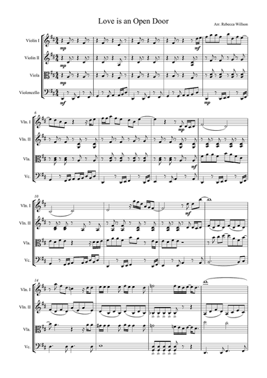 Love Is An Open Door