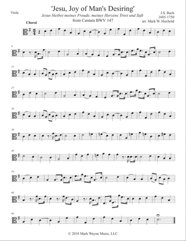 Jesu, Joy of Man's Desiring