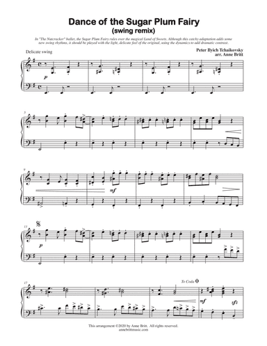 Dance of the Sugar Plum Fairy (swing remix)