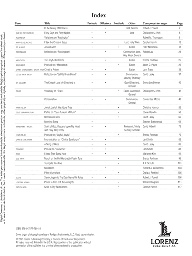 The Organist's Library, Vol. 73