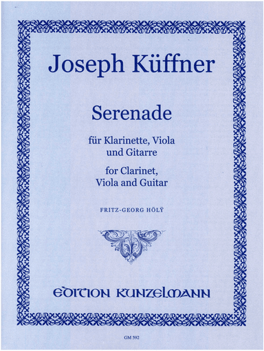 Serenade for clarinet, viola and guitar
