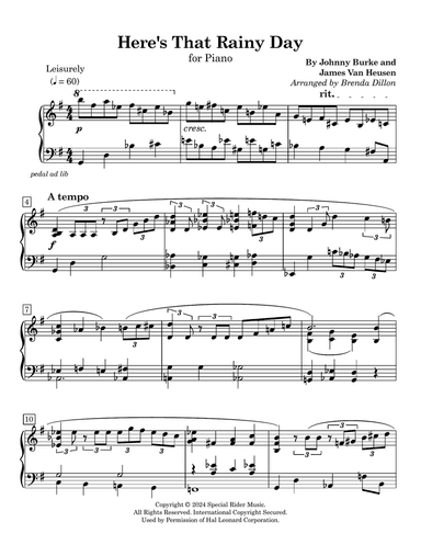 Here's That Rainy Day