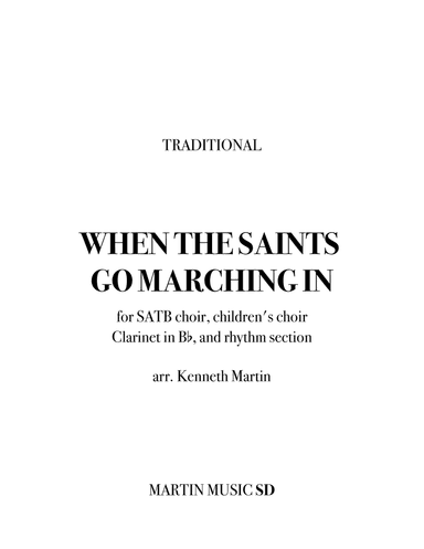 When The Saints Go Marching In