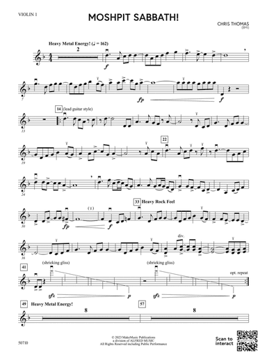 Moshpit Sabbath!: 1st Violin