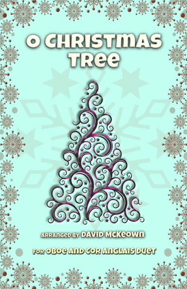 O Christmas Tree, (O Tannenbaum), Jazz style, for Oboe and Cor Anglais Duet