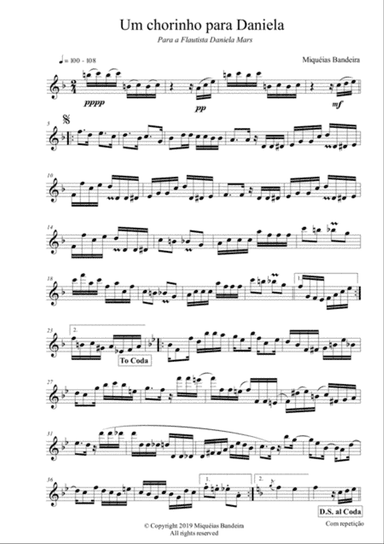 Um Chorinho para Daniela