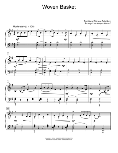 Woven Basket (arr. Joseph Johnson)