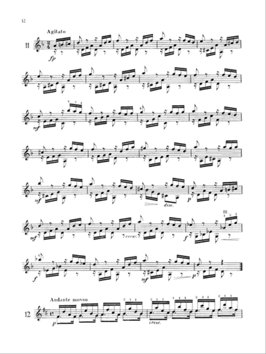 Carcassi: Melodic and Progressive Etudes, Op. 60