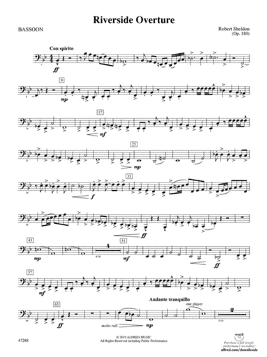 Riverside Overture: Bassoon