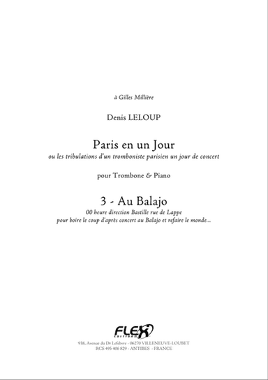 Paris en un Jour - 3 - Au Balajo