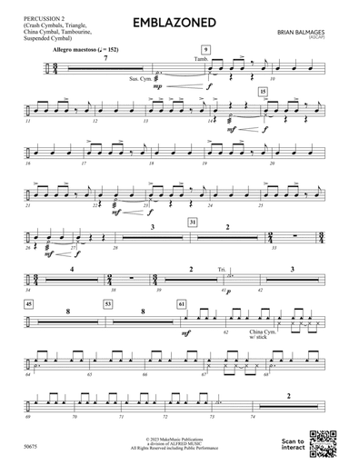 Emblazoned: 2nd Percussion