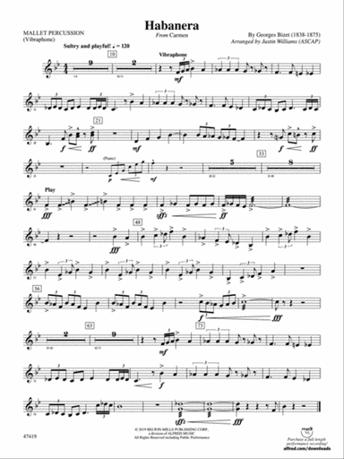 Habanera: Mallets